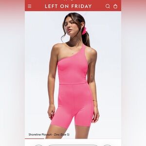 Left on Friday playsuit